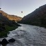 Balloon over the river